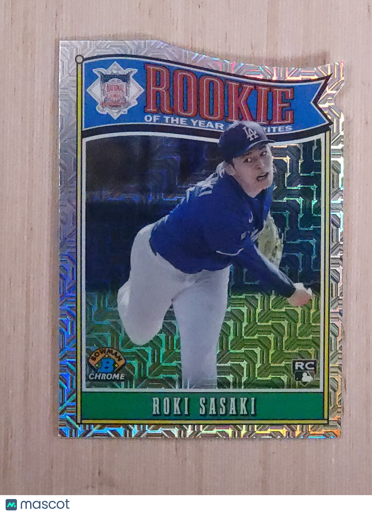 2025 Bowman Chrome Roki Sasaki ROTY Insert  Mega box Mojo