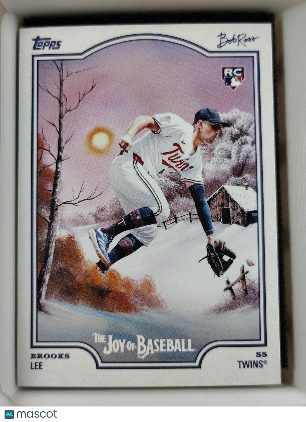 2025 Topps X Bob Ross The Joy of Baseball #77 Brooks Lee
