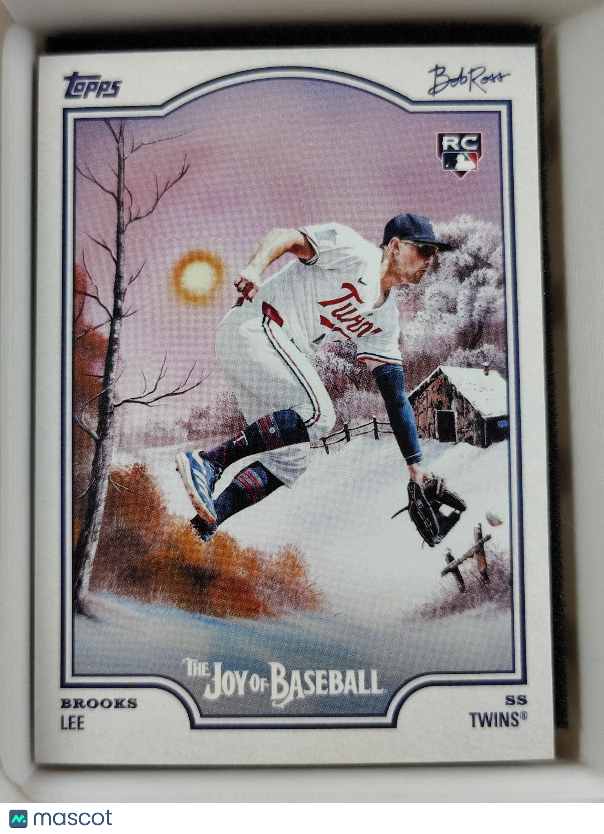 2025 Topps X Bob Ross The Joy of Baseball #77 Brooks Lee