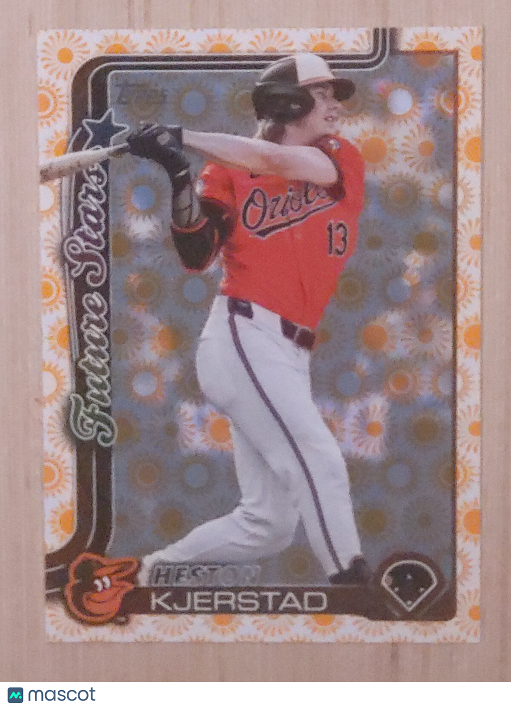 2025 Topps Series 2 #630 Heston Kjerstad Sunshine