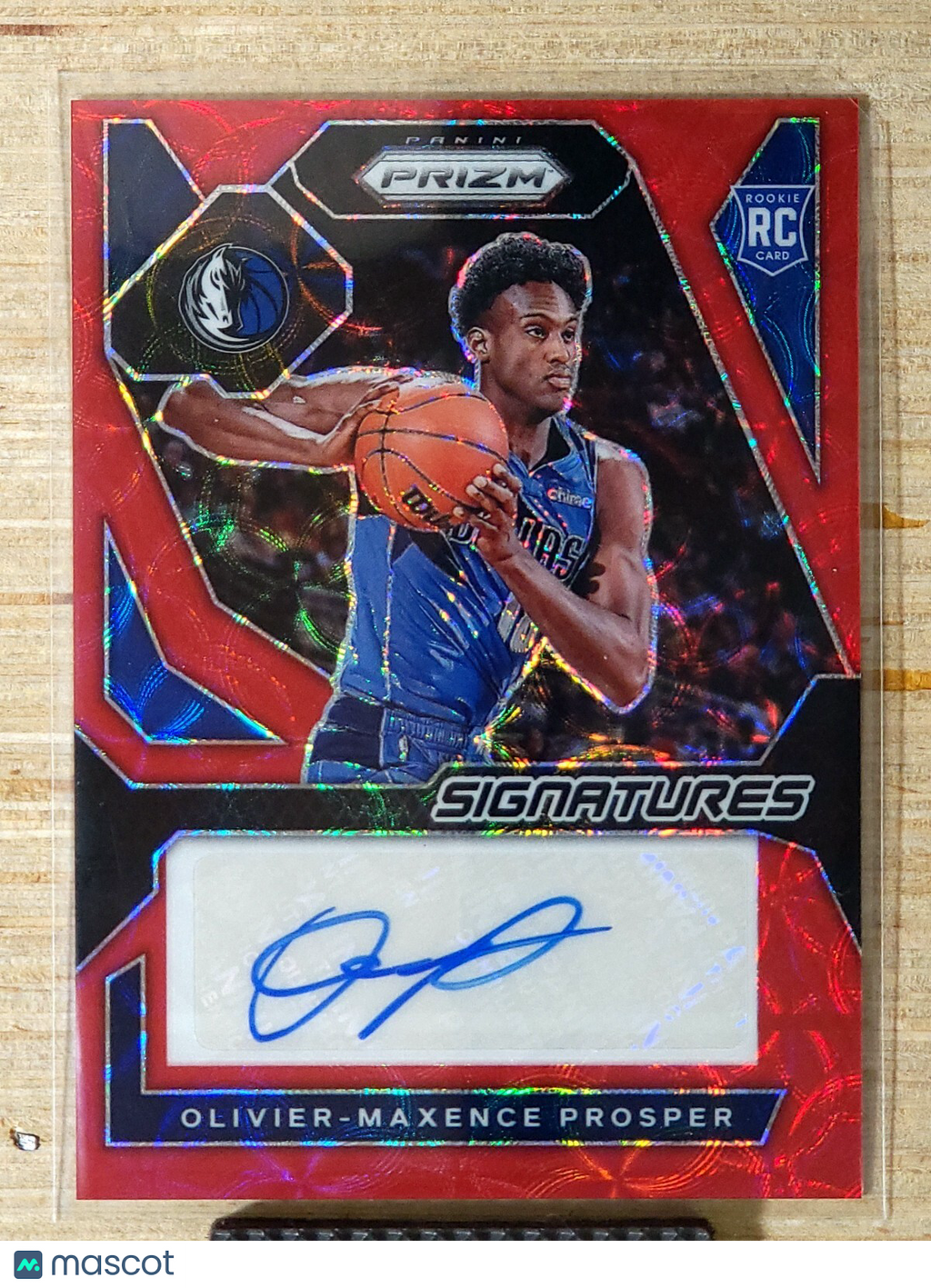 2024 Panini Prizm Signatures Olivier-Maxence Prosper #RSI-OMP Choice Red  /88