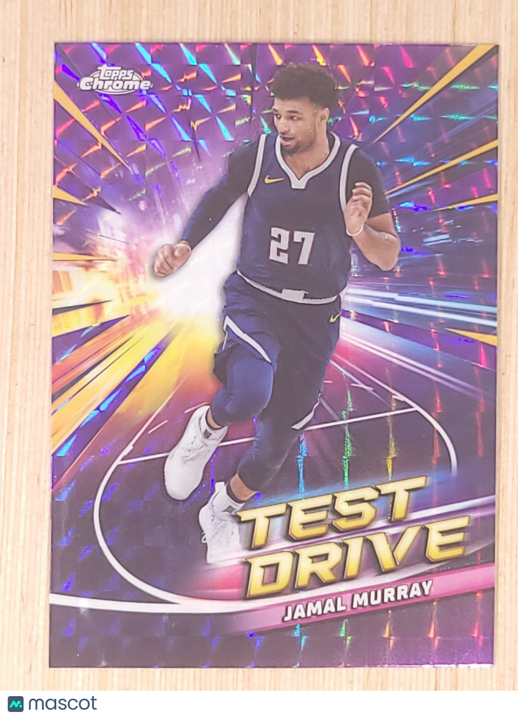 2024-25 Topps Chrome Test Drive #TD-8 Jamal Murray Geometric Purple