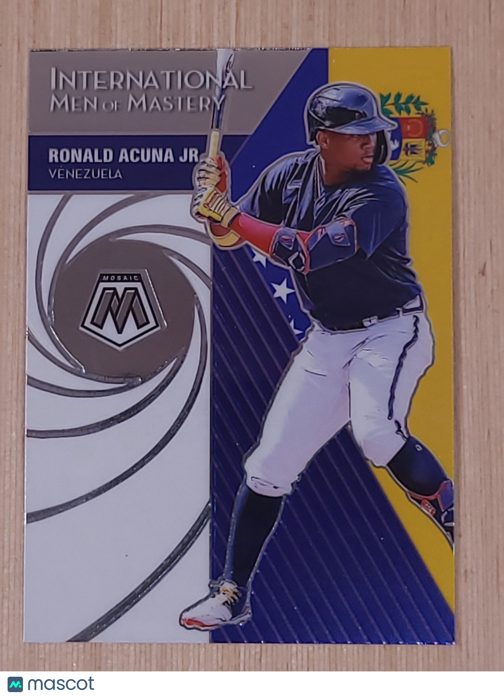 2021 Panini Mosaic - International Men of Mastery Ronald Acuña Jr. #IM10