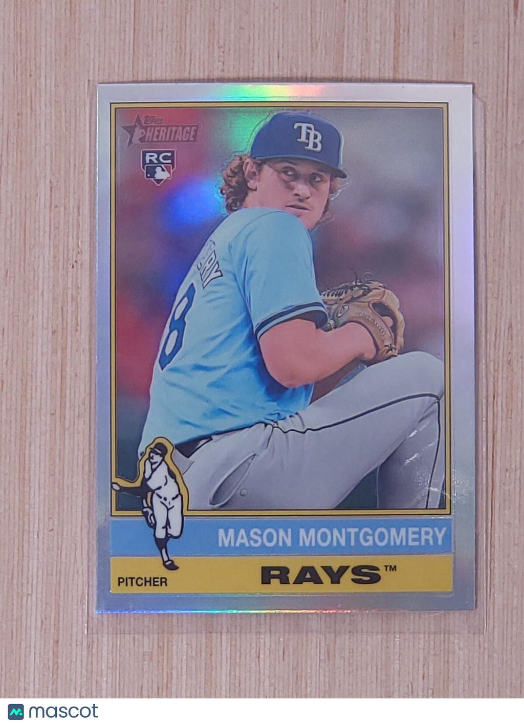2025 Topps Heritage - Mason Montgomery #296 Chrome