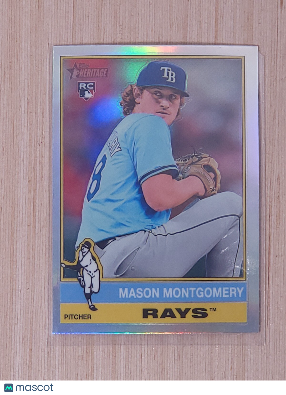 2025 Topps Heritage - Mason Montgomery #296 Chrome