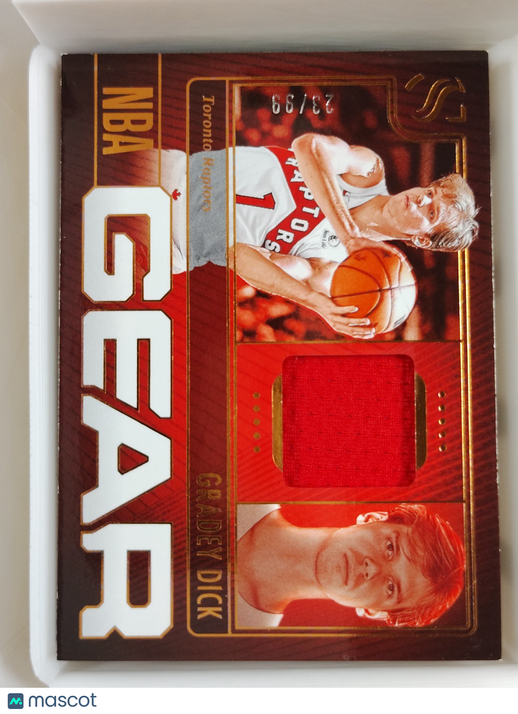 2024-25 Panini Silhouette NBA Gear Gradey Dick #NG-GDI Bronze 23/99