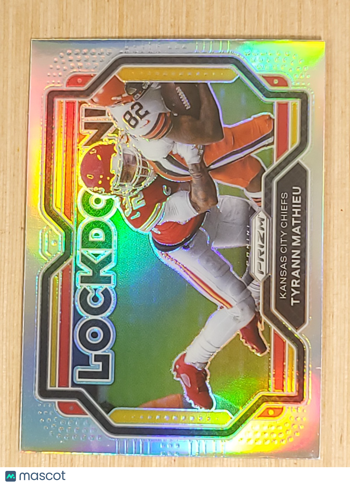 2021 Panini Prizm - Lockdown! Tyrann Mathieu #8 No Huddle Prizm