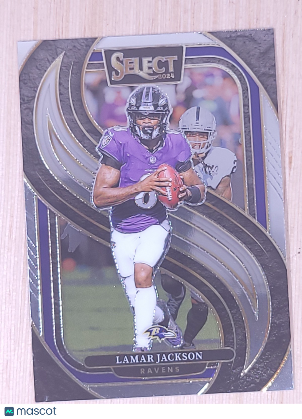 2024 Panini Select #121 Lamar Jackson Premier Level