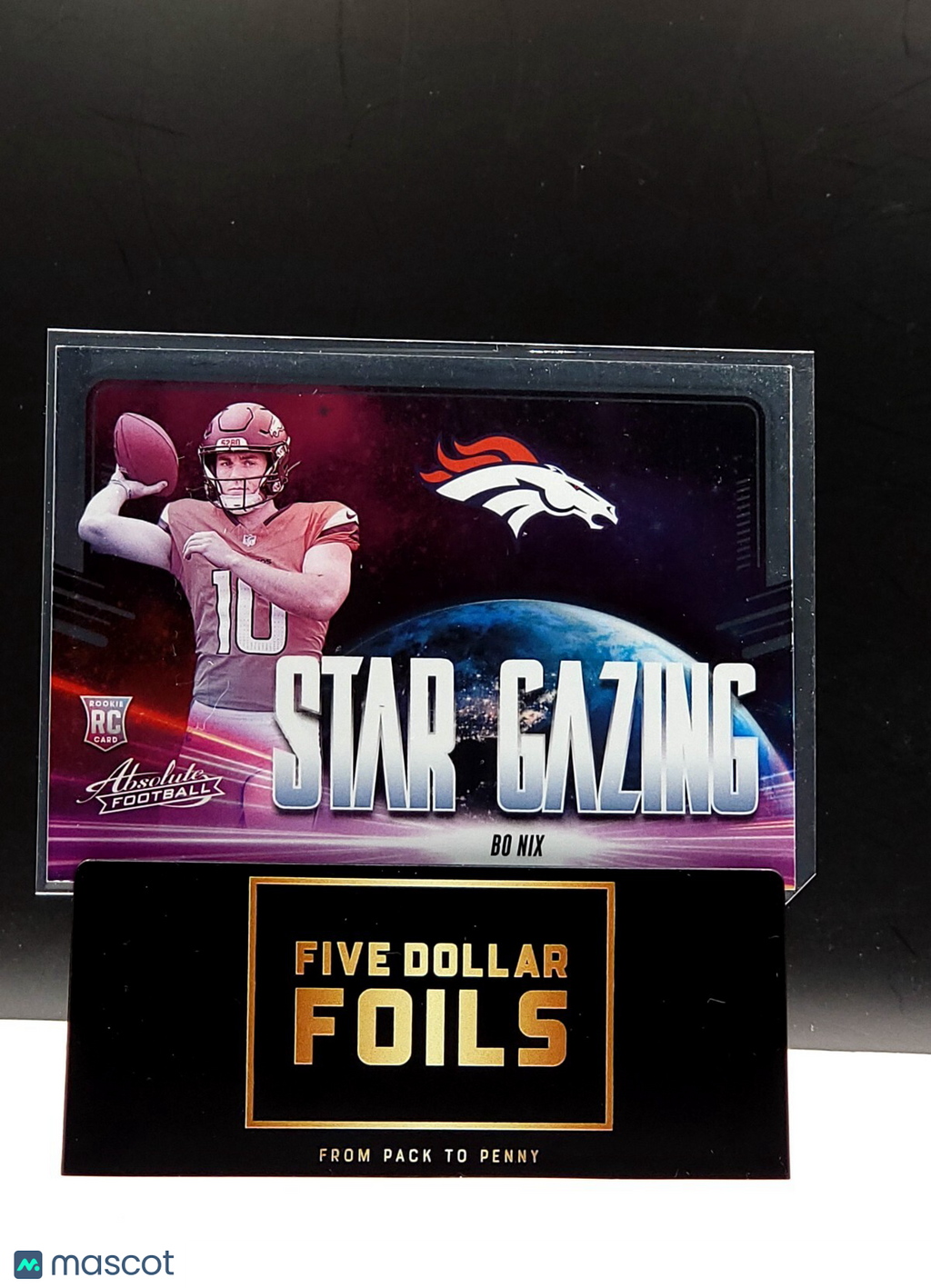 2024 Panini Absolute Star Gazing # SG-BNX Bo Nix