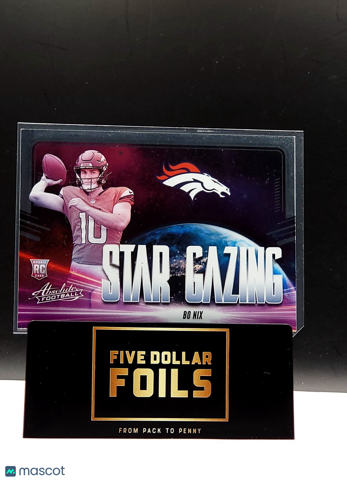 2024 Panini Absolute Star Gazing # SG-BNX Bo Nix