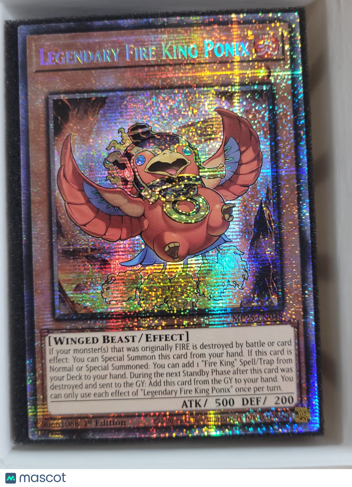 Yu-Gi-Oh! TCG Legendary Fire King Ponix Foil MP25-EN048 1st Edition
