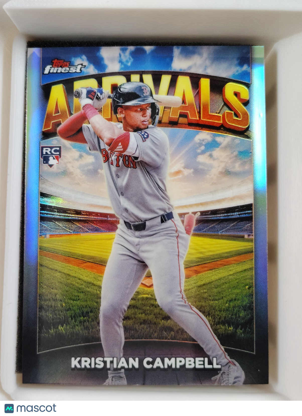 2025 Topps Finest - Arrivals Kristian Campbell #A-24 Refractor (RC)