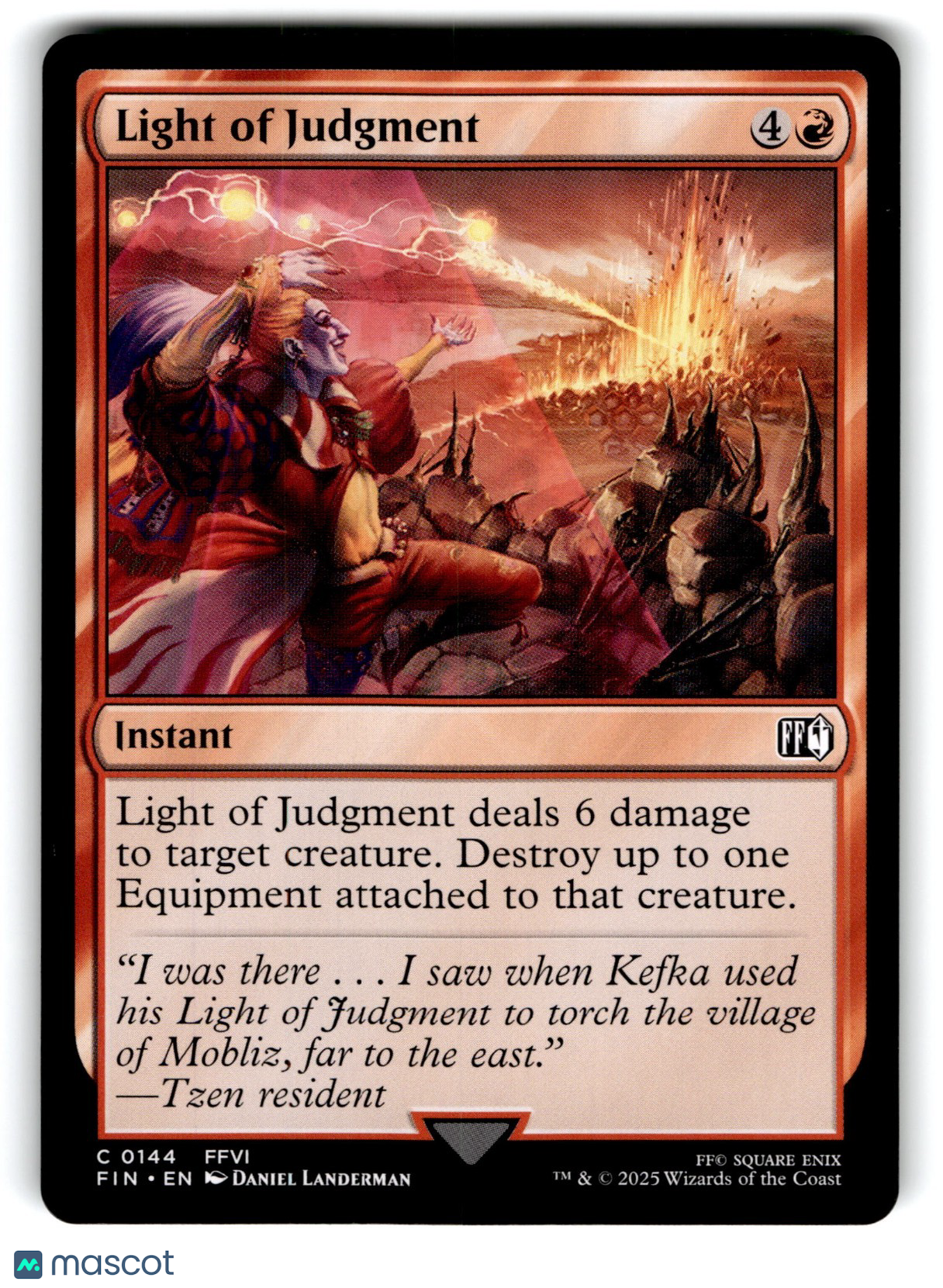 Light of Judgment Final Fantasy Regular