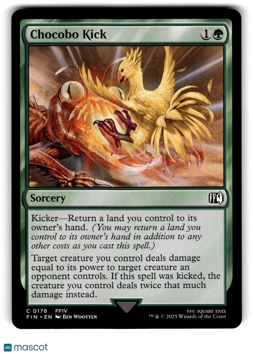 Final Fantasy Magic: The Gathering Chocobo Kick