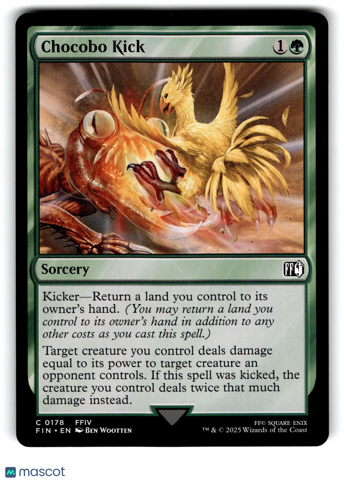 Final Fantasy Magic: The Gathering Chocobo Kick