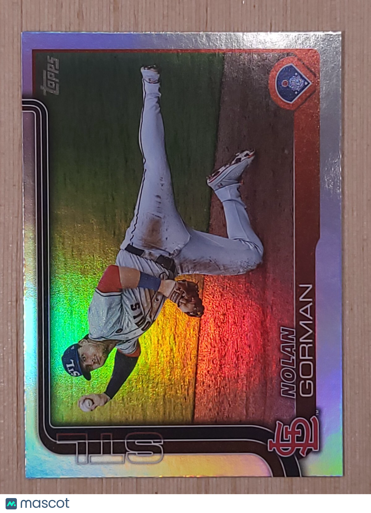 2025 Topps Series 2 Nolan Gorman #510 Silver