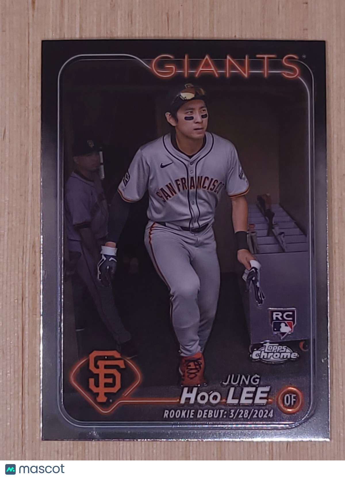 2024 Topps Chrome Update Series - Rookie Debut Jung-Hoo Lee #USC185 (RC)