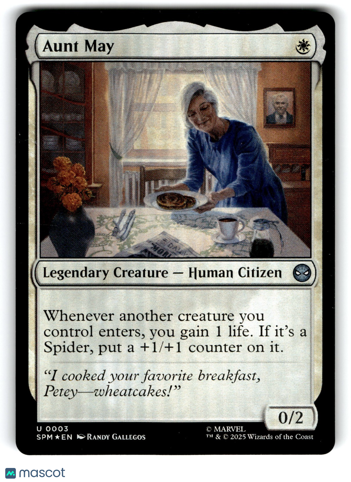Aunt May Marvel's Spider-Man Regular Foil
