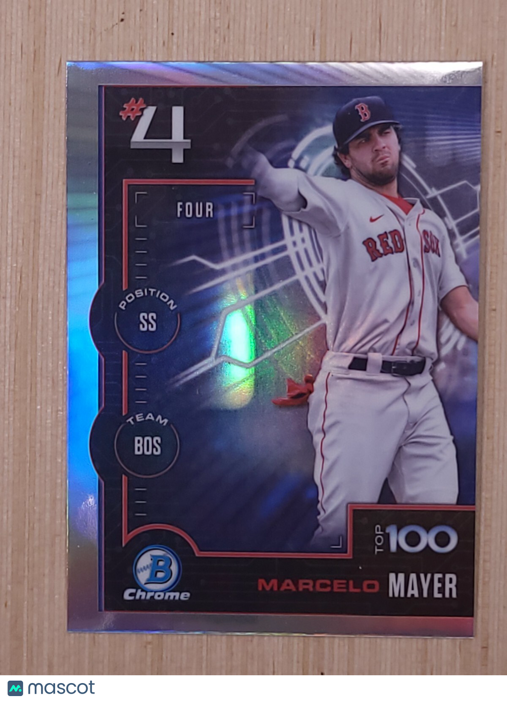 2025 Bowman - Bowman Scouts Top 100 Chrome Marcelo Mayer #BTP-4 (RC)
