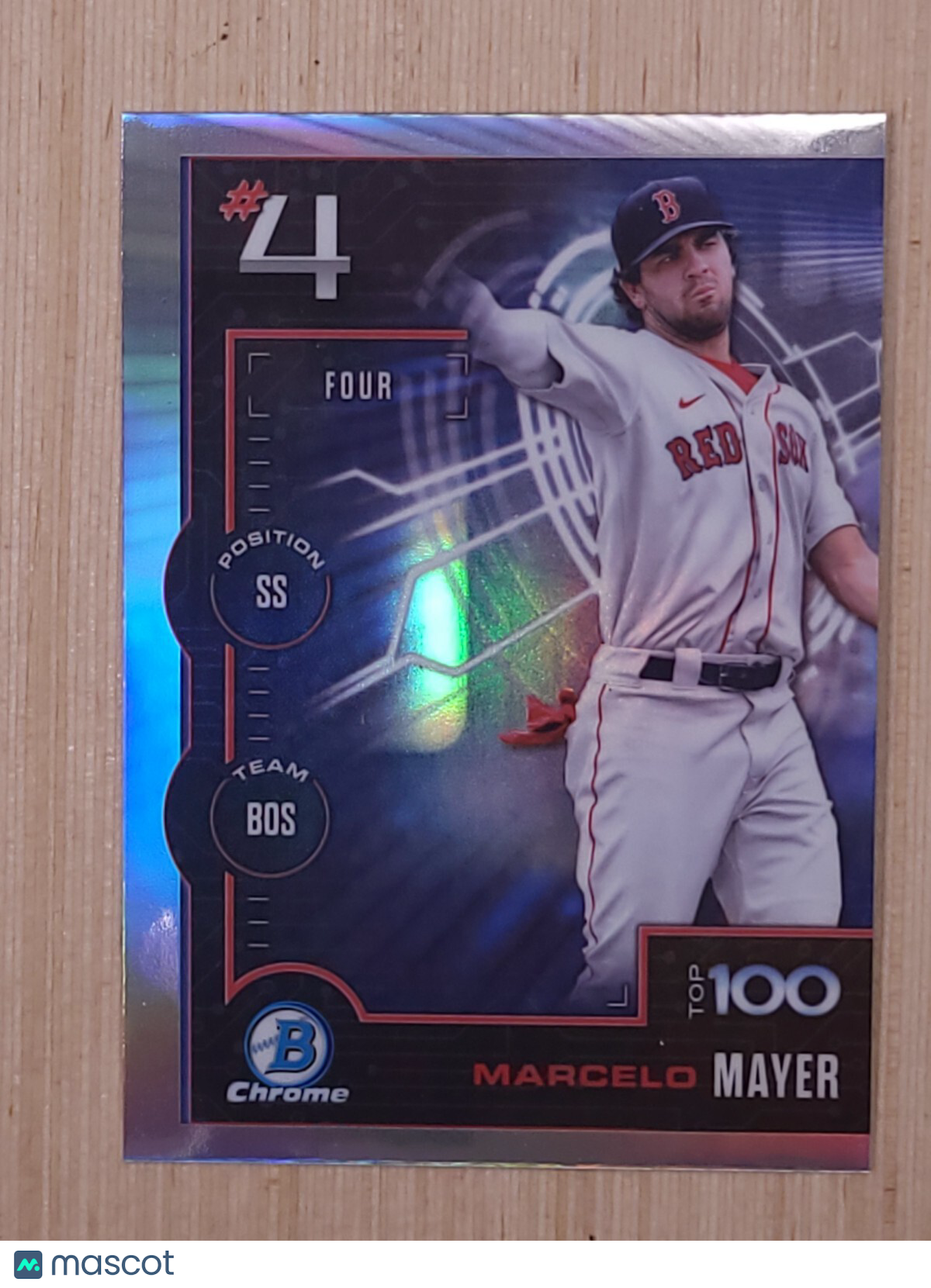 2025 Bowman - Bowman Scouts Top 100 Chrome Marcelo Mayer #BTP-4 (RC)