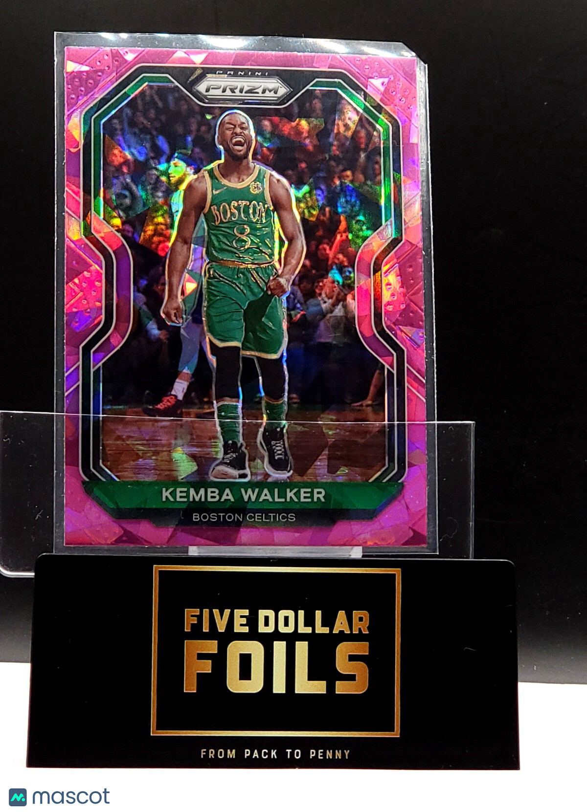 2020-21 Panini Prizm -Pink Ice Prizm #122 Kemba Walker