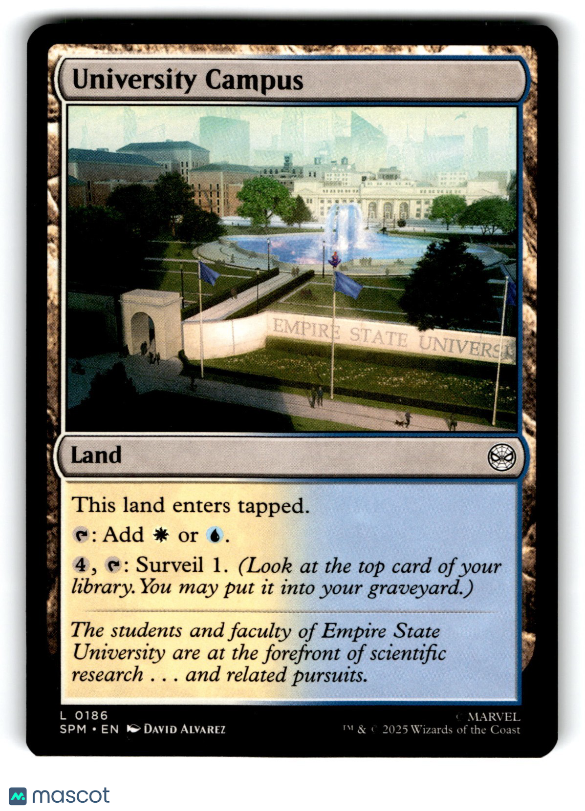 University Campus Marvel's Spider-Man Regular