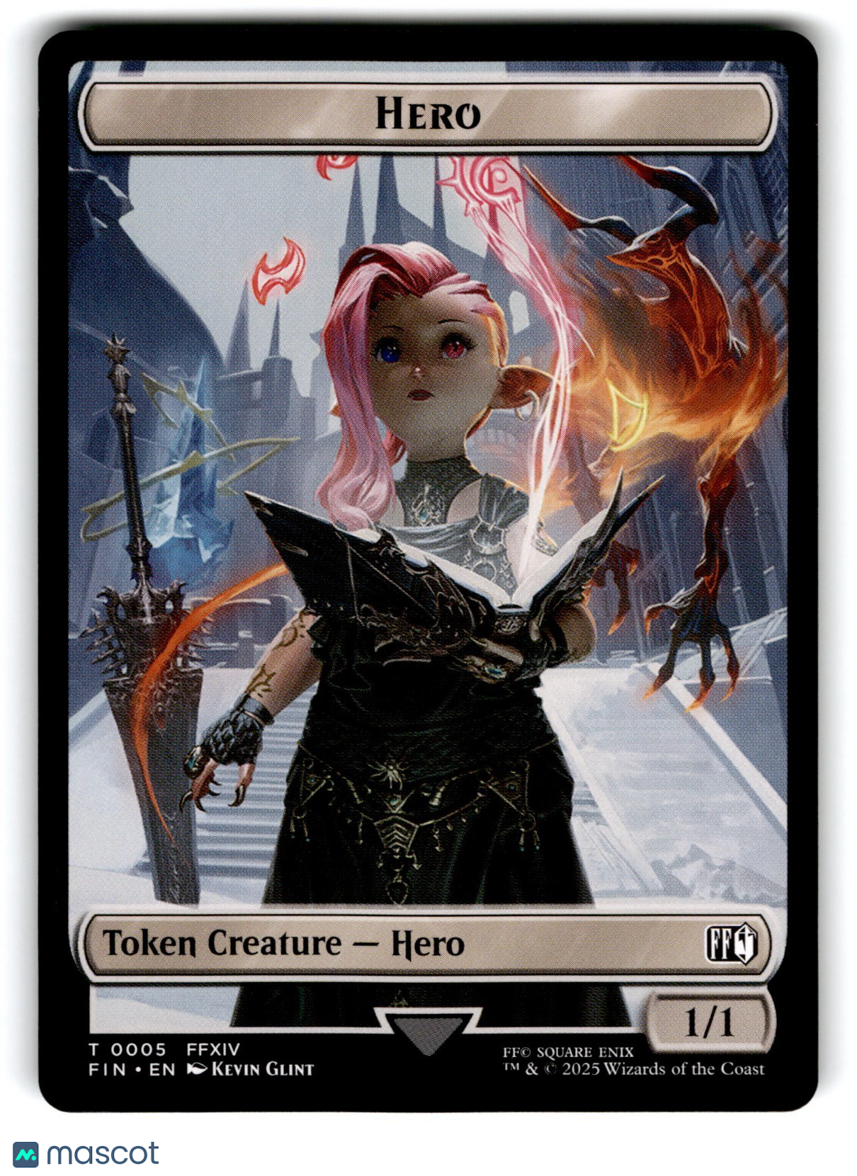 Hero (0005) // Copy (0001) Double-Sided Token Final Fantasy Regular