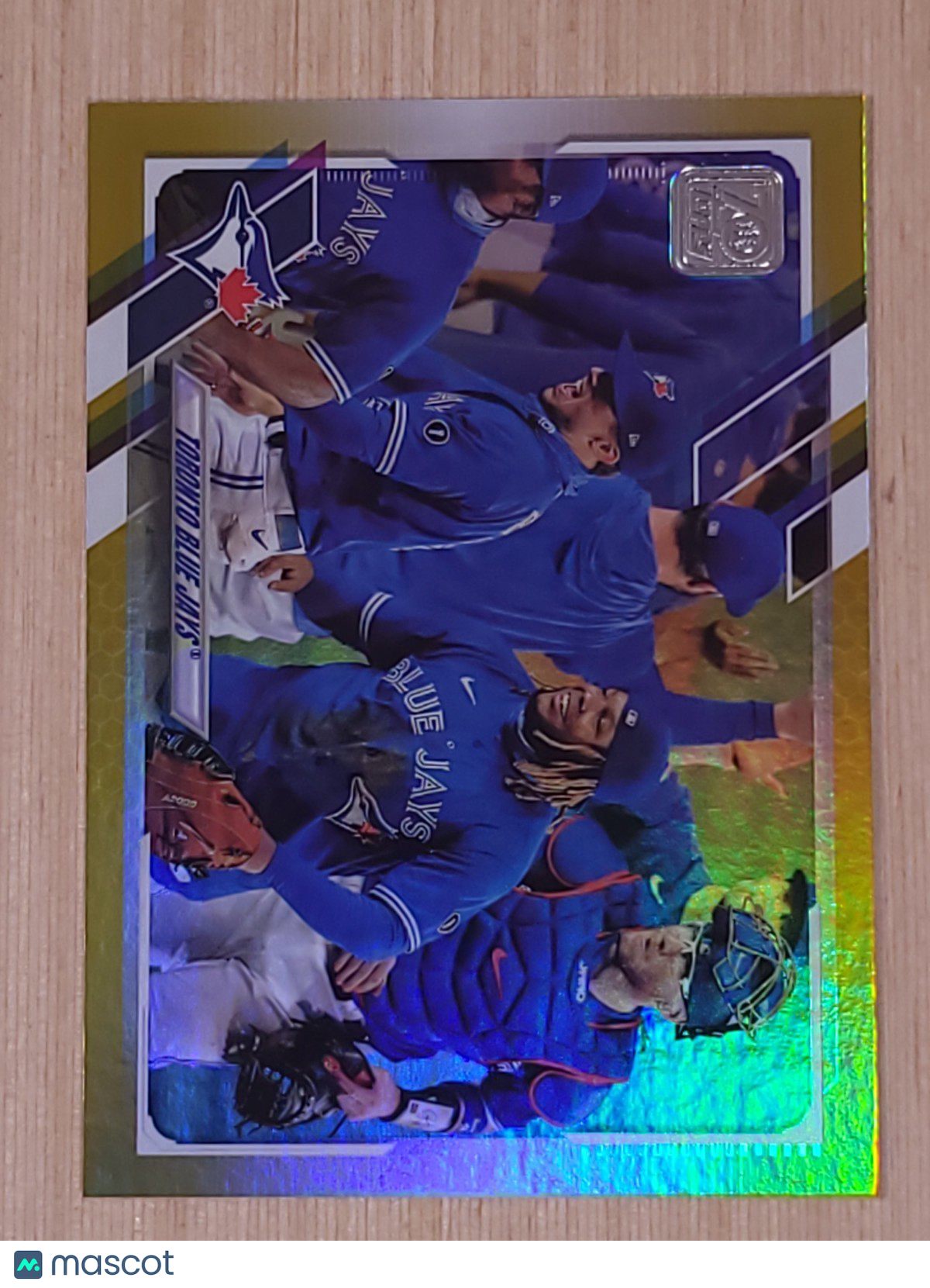 2021 Topps - Toronto Blue Jays #438 Gold Foil