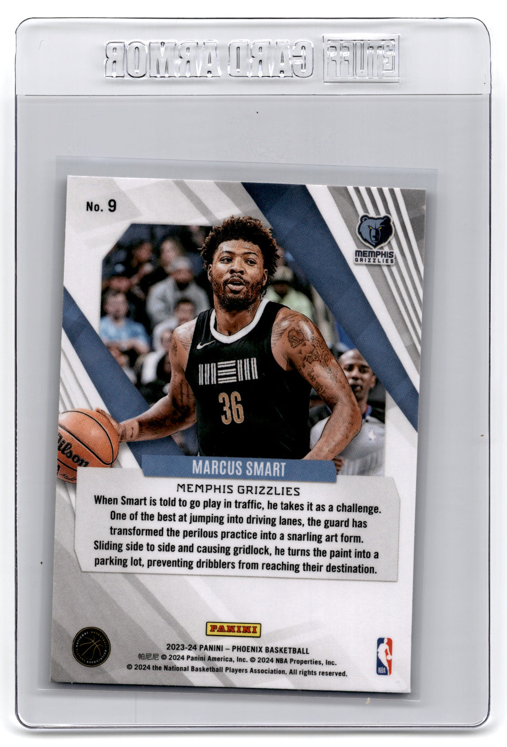2023 Panini Phoenix Marcus Smart #9  **Free Shipping @ $10+**