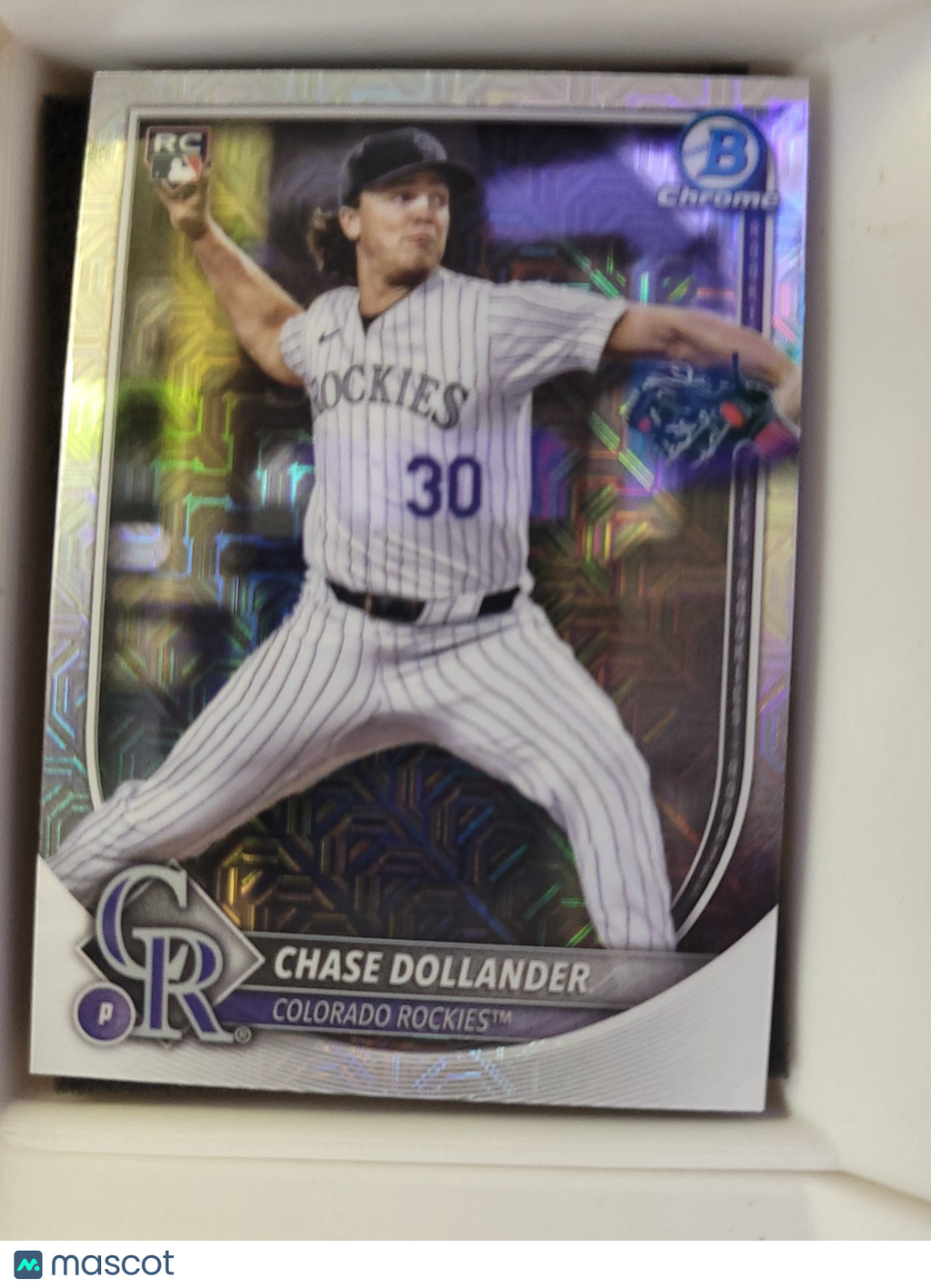 2025 Bowman Chrome Chase Dollander Mojo Refractor #62
