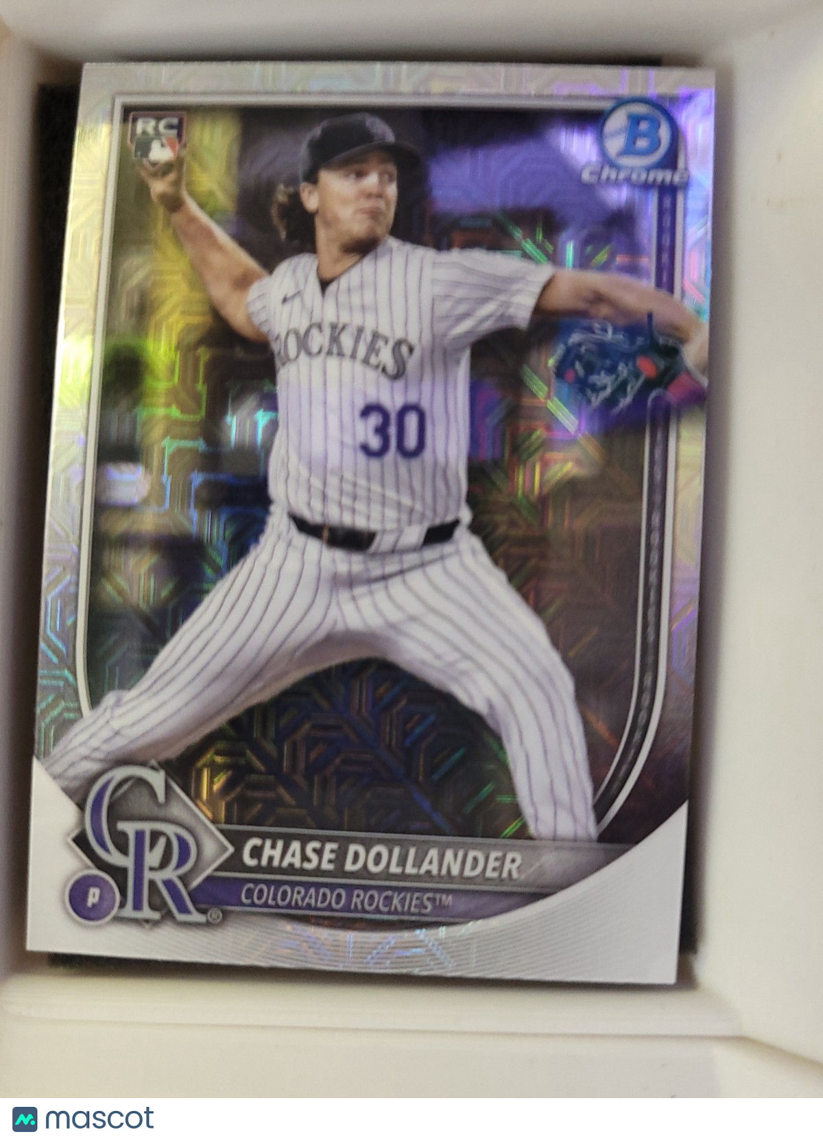 2025 Bowman Chrome Chase Dollander Mojo Refractor #62