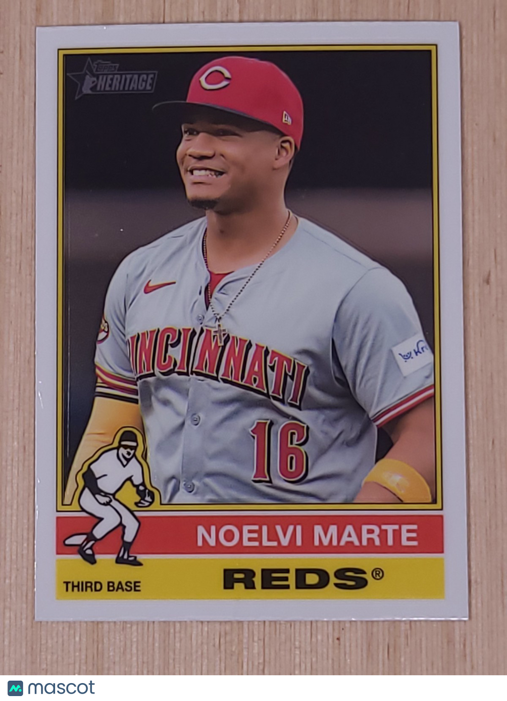 2025 Topps Heritage - Noelvi Marte #43 Chrome