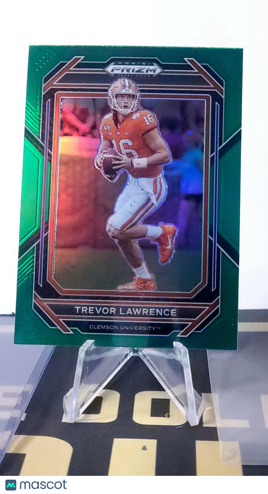2023 Panini Prizm Draft Picks: Trevor Lawrence [Green] #96