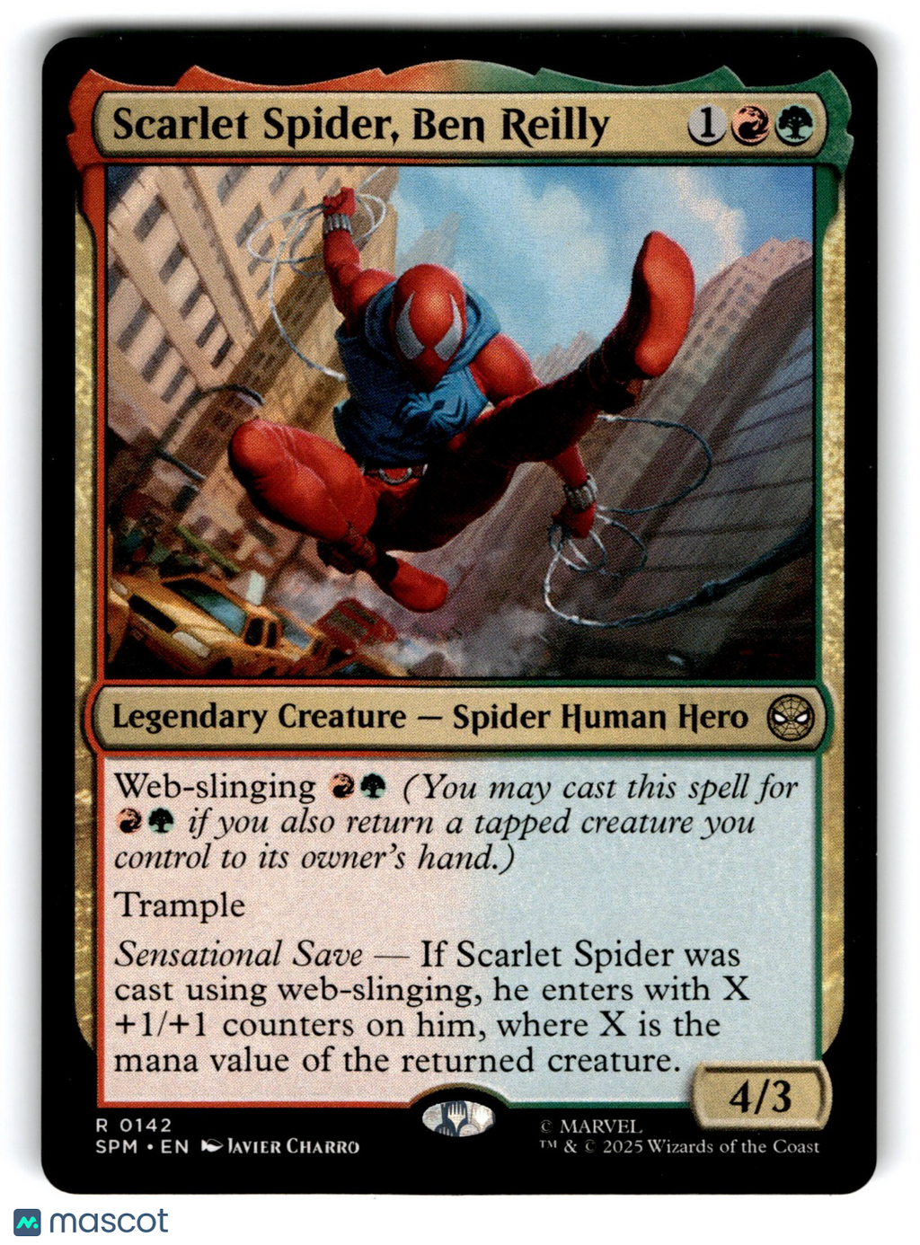 Scarlet Spider, Ben Reilly Marvel's Spider-Man Regular
