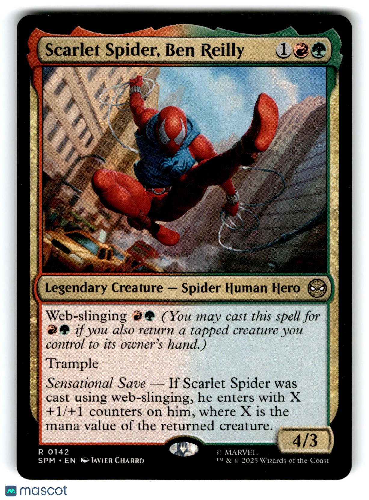Scarlet Spider, Ben Reilly Marvel's Spider-Man Regular