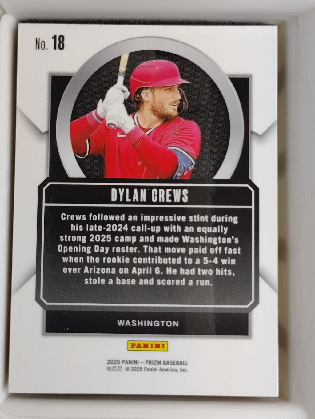 2025 Panini Prizm Talisman #18 Dylan Crews