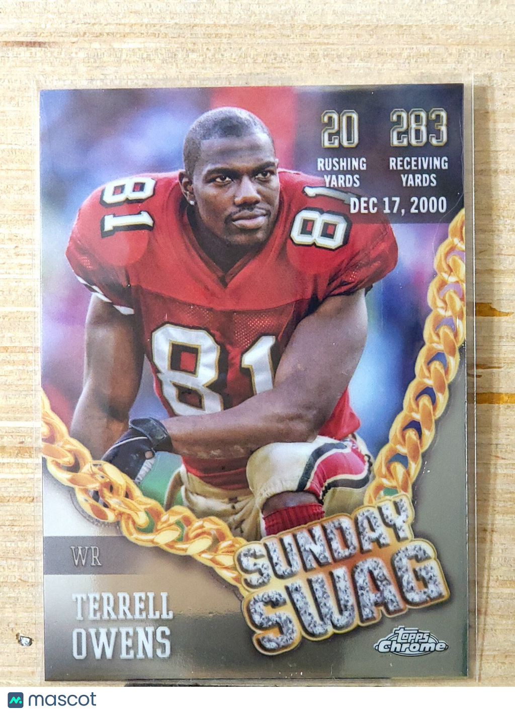 2024 Topps Chrome - Sunday Swag Terrell Owens #SS-17 Refractor