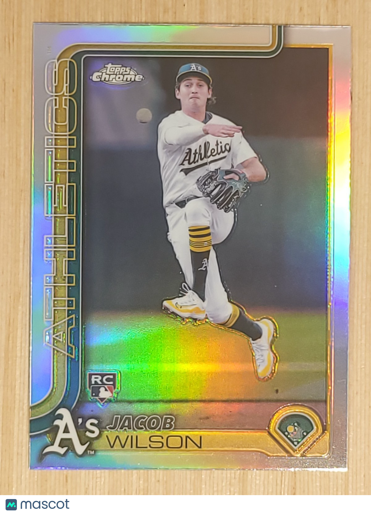 2025 Topps Chrome - Jacob Wilson #96 Refractor