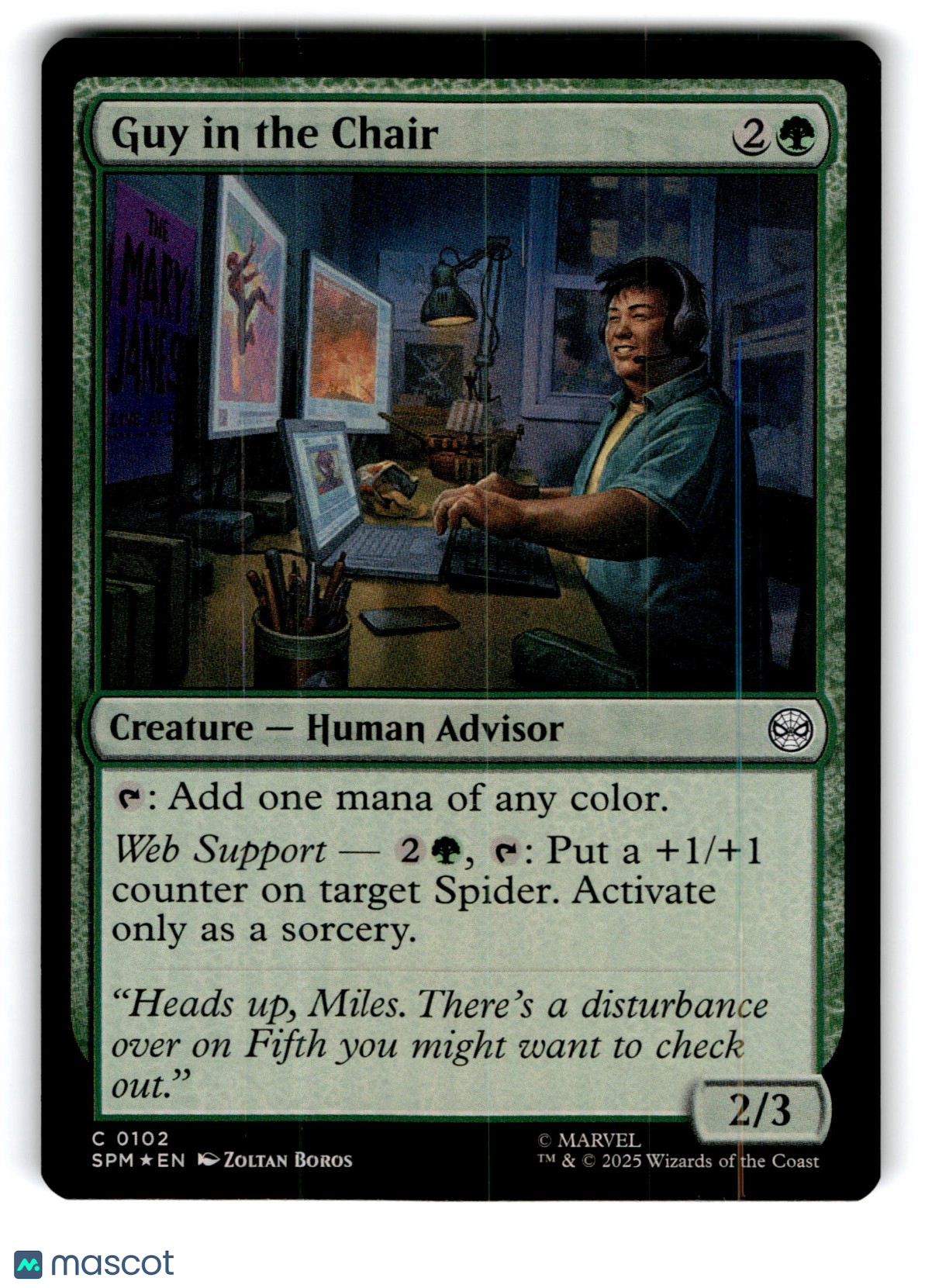 Guy in the Chair Marvel's Spider-Man Regular Foil