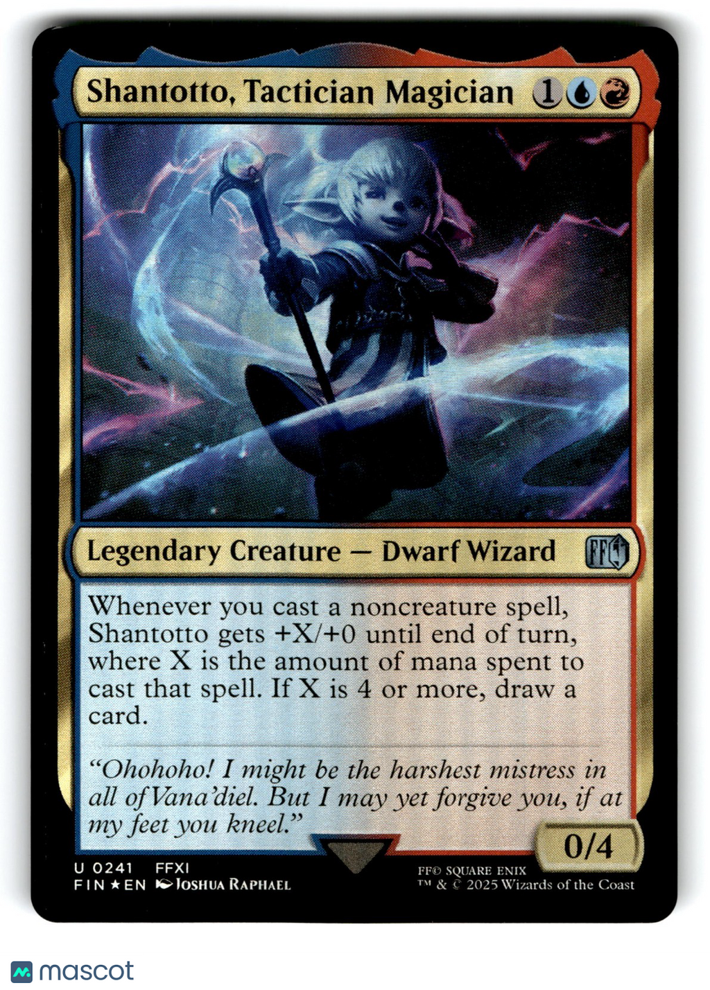 Shantotto, Tactician Magician Final Fantasy Foil