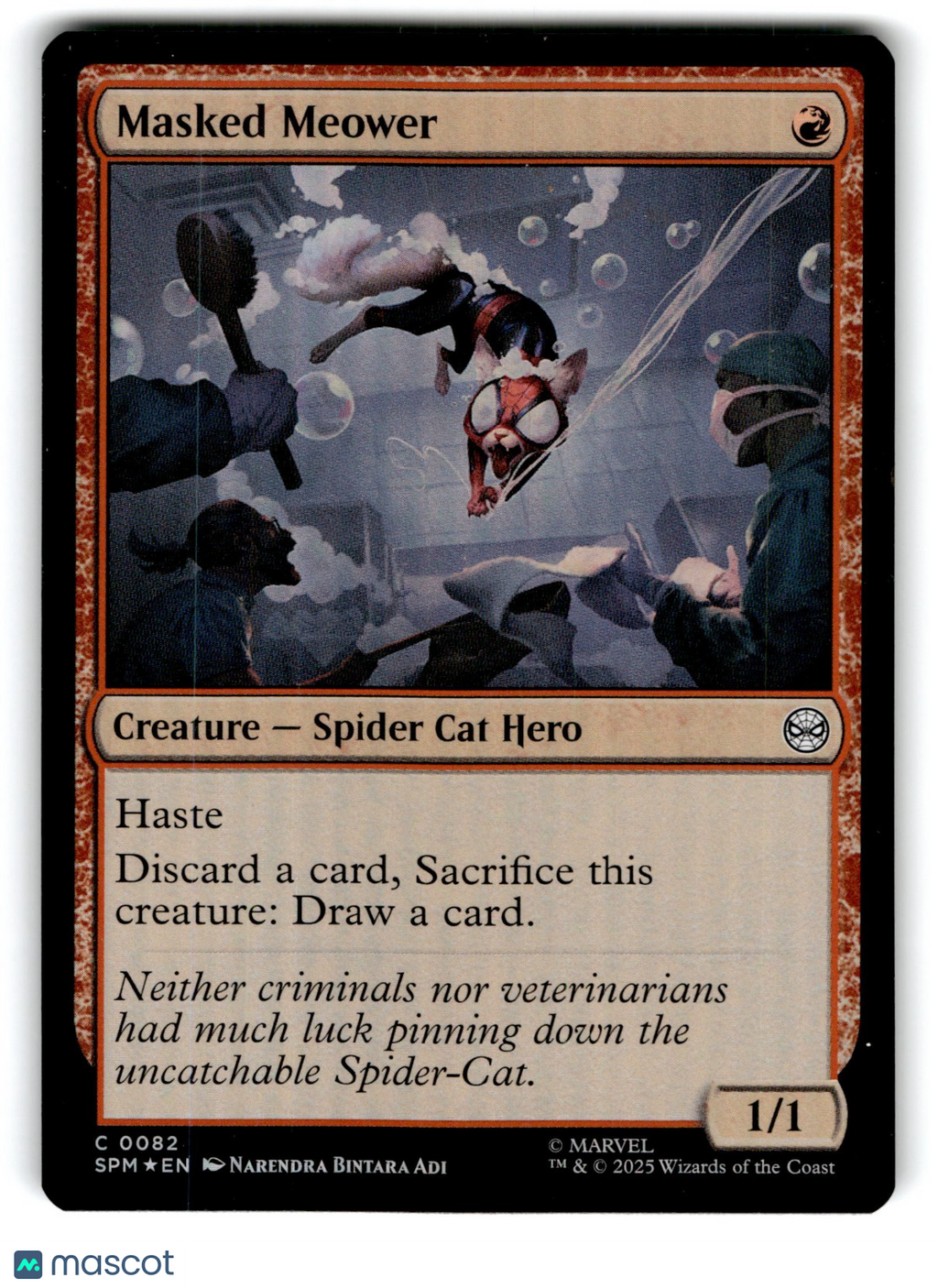 Masked Meower Marvel's Spider-Man Regular