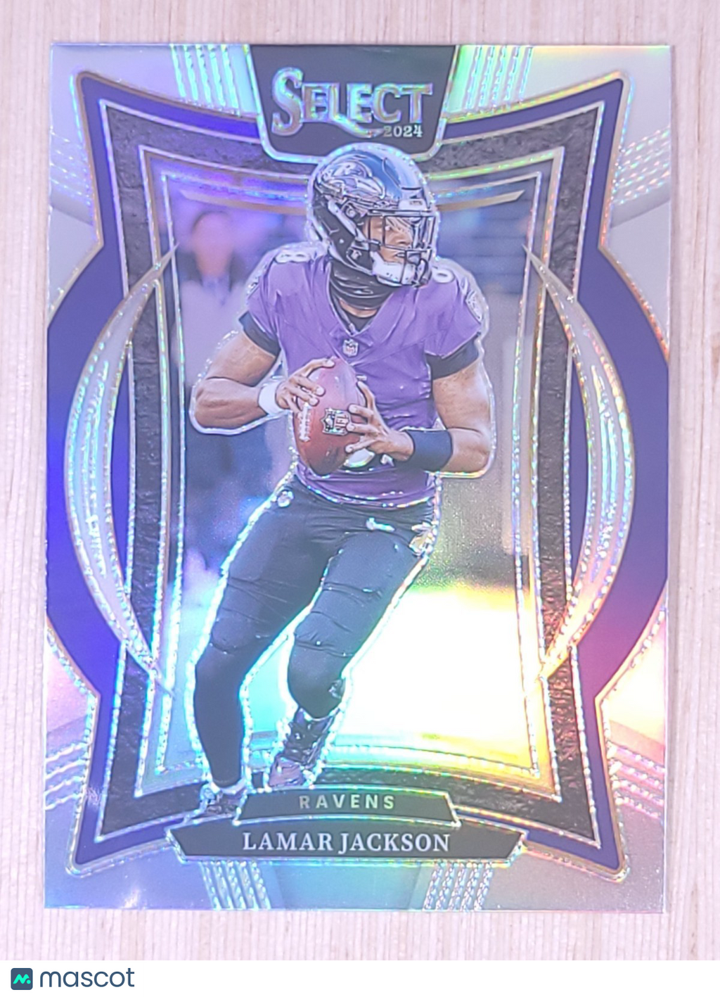 2024 Panini Select #35 Lamar Jackson Concourse Prizm