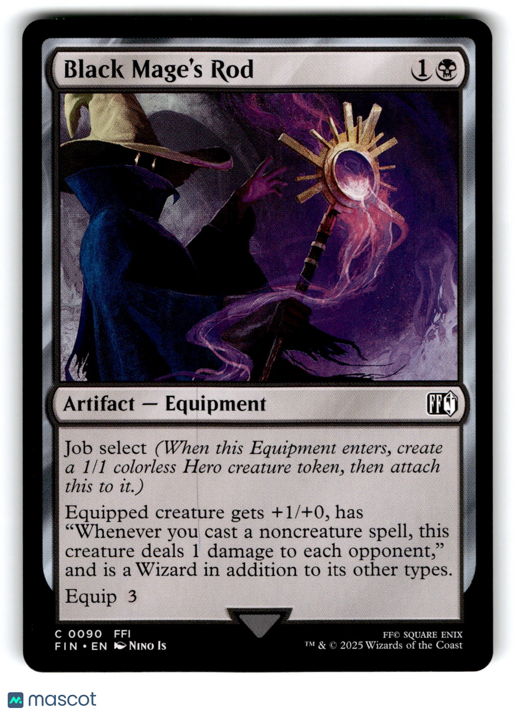 Black Mage's Rod Final Fantasy Regular