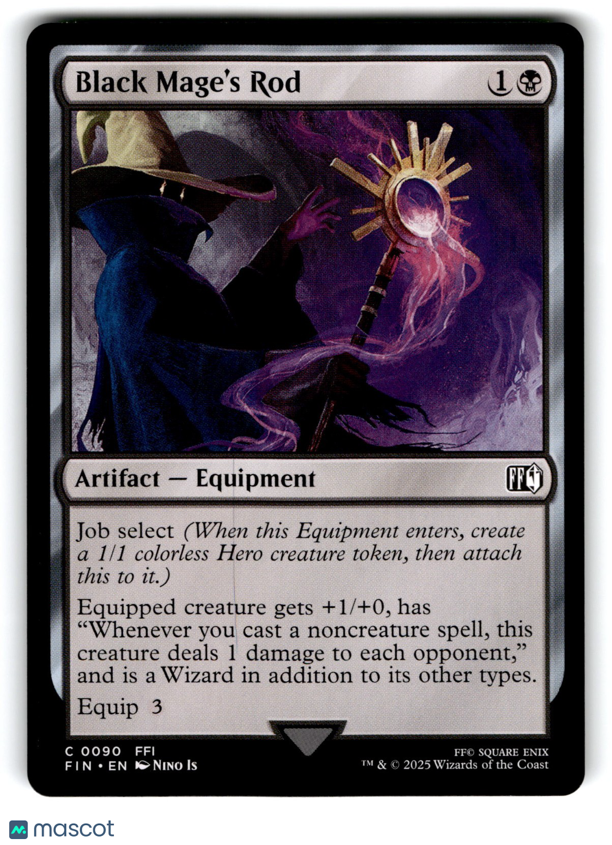 Black Mage's Rod Final Fantasy Regular