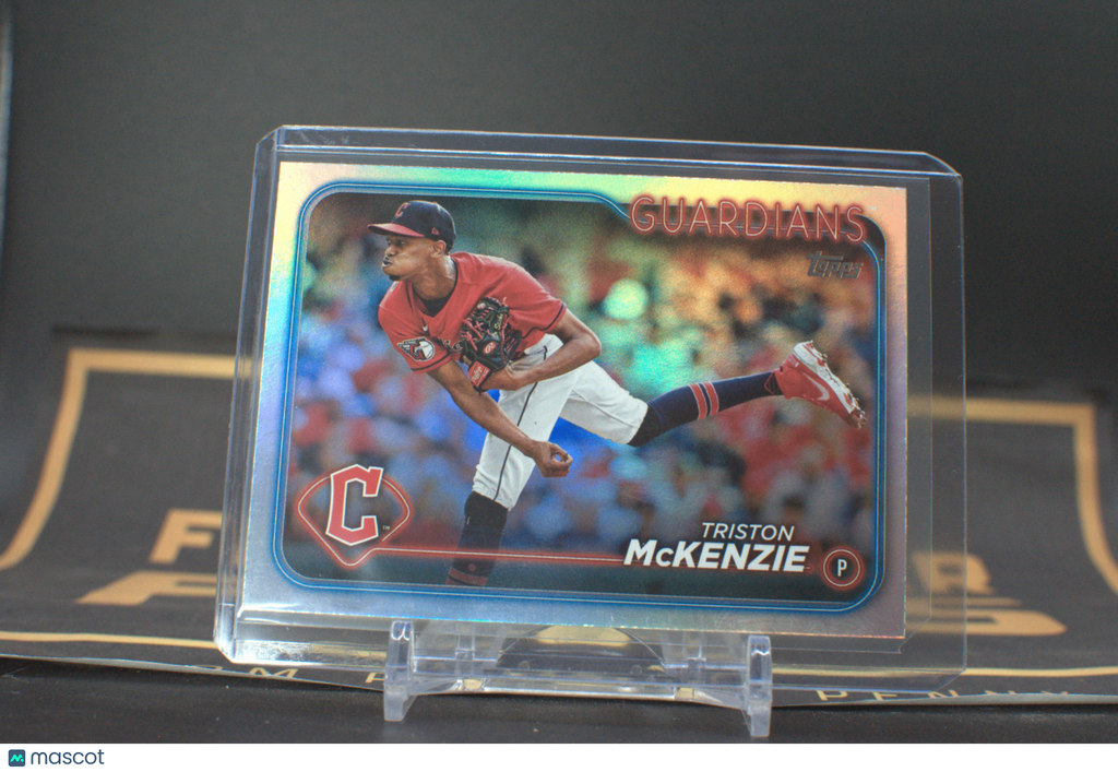 2024 Topps: Triston McKenzie [Rainbow Foil] #449 **Free Shipping @ $10+**