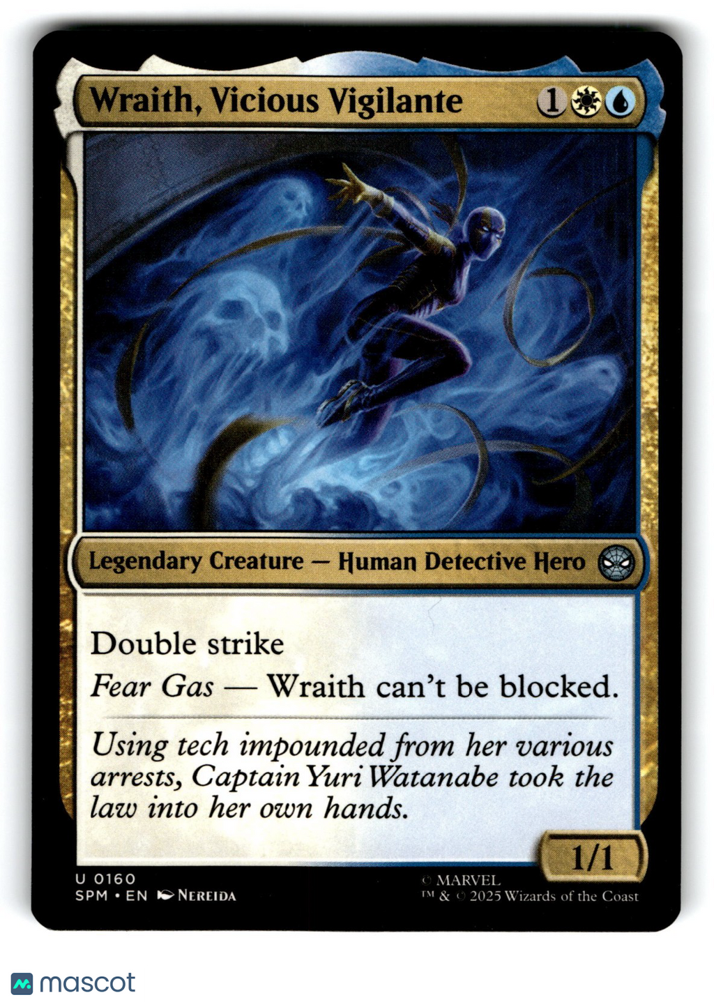Wraith, Vicious Vigilante Marvel's Spider-Man Regular