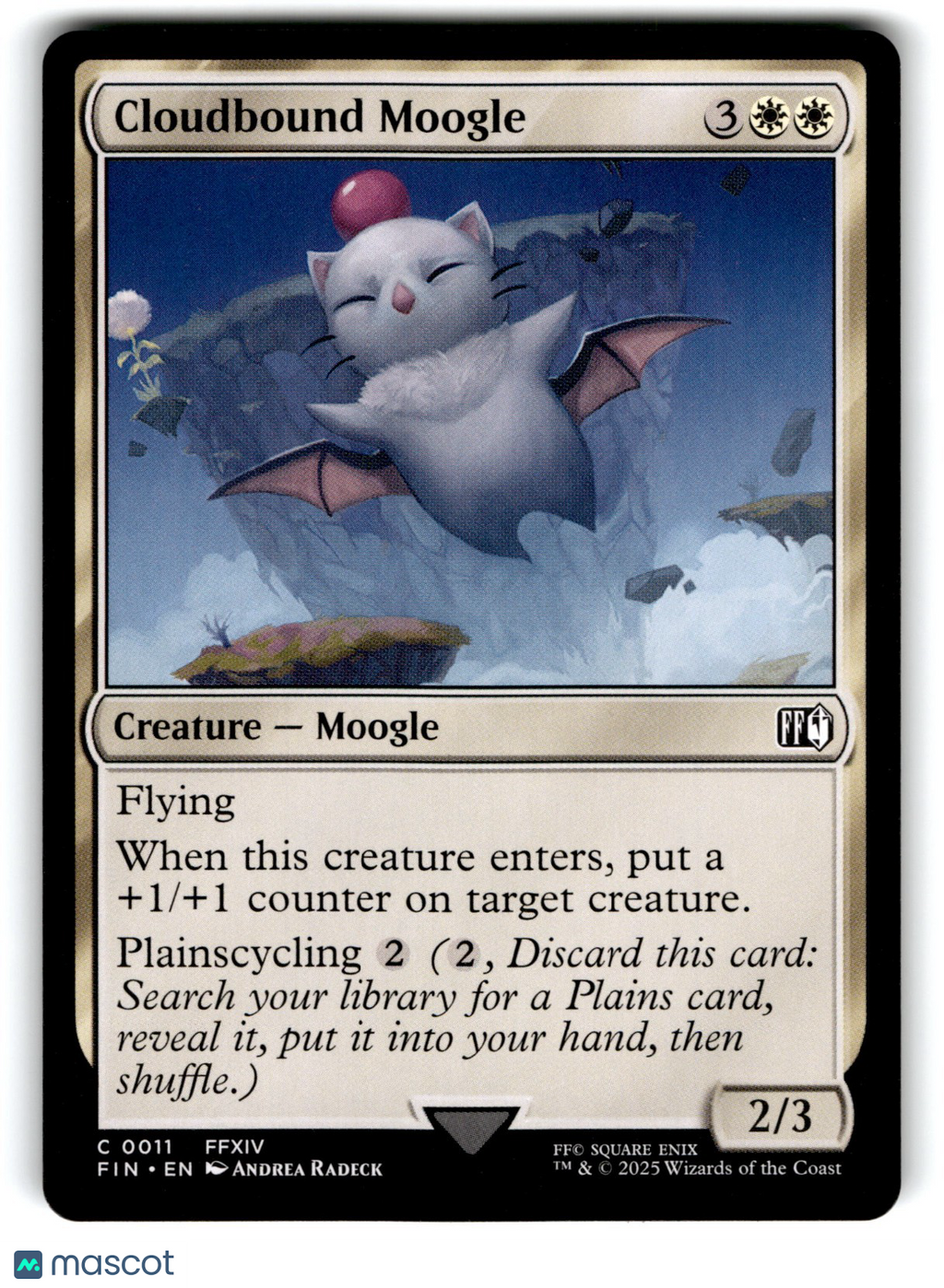 Final Fantasy Magic: The Gathering Cloudbound Moogle