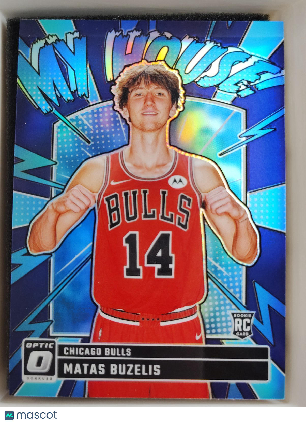 2024-25 Panini Donruss Optic My House Matas Buzelis #15 Purple