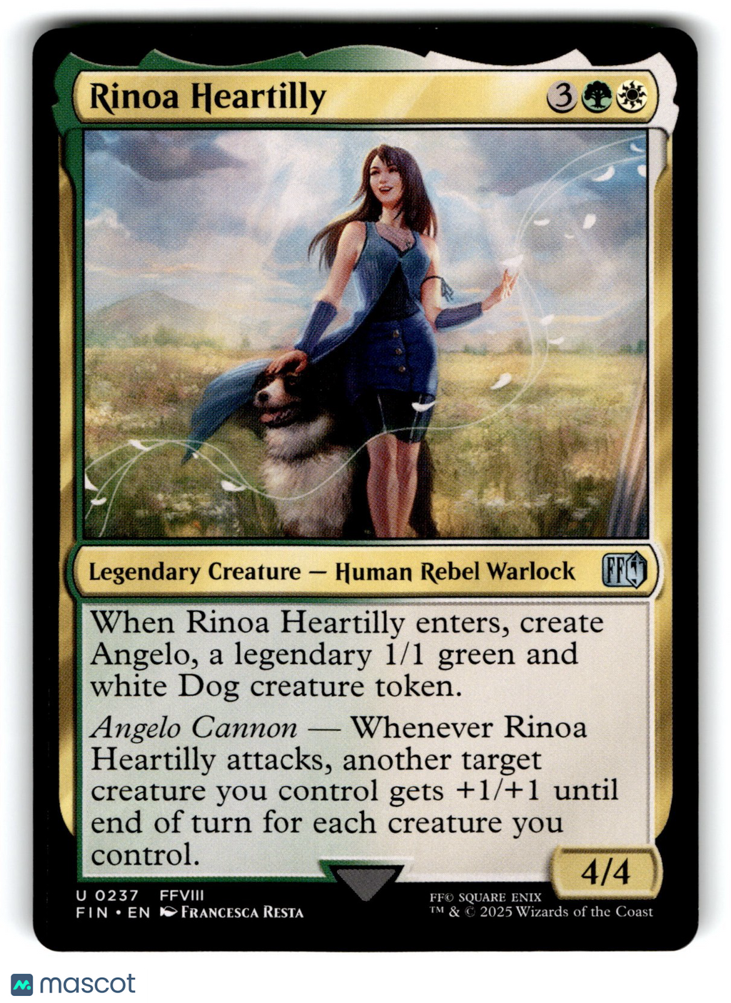 Rinoa Heartilly Final Fantasy Regular