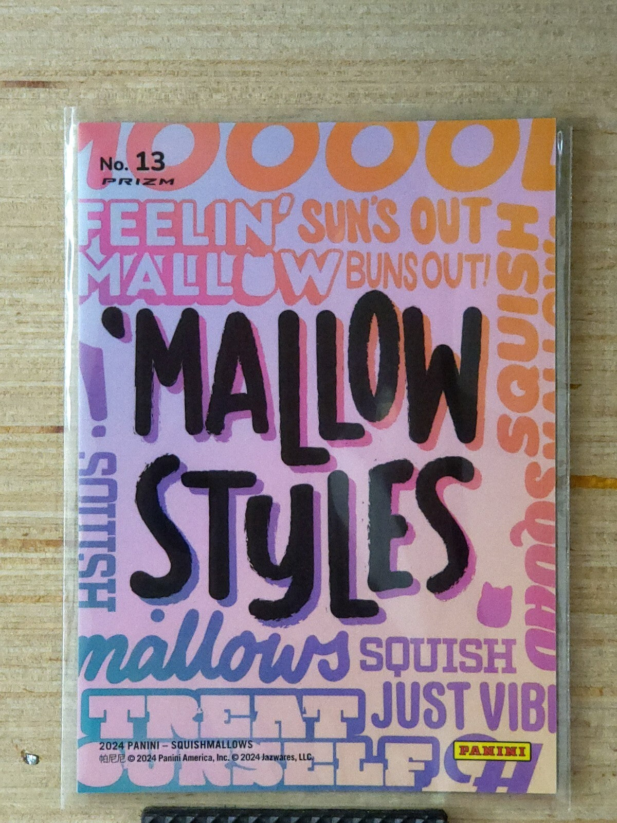 2024 Panini Squishmallows Mallow Styles #13 Holo